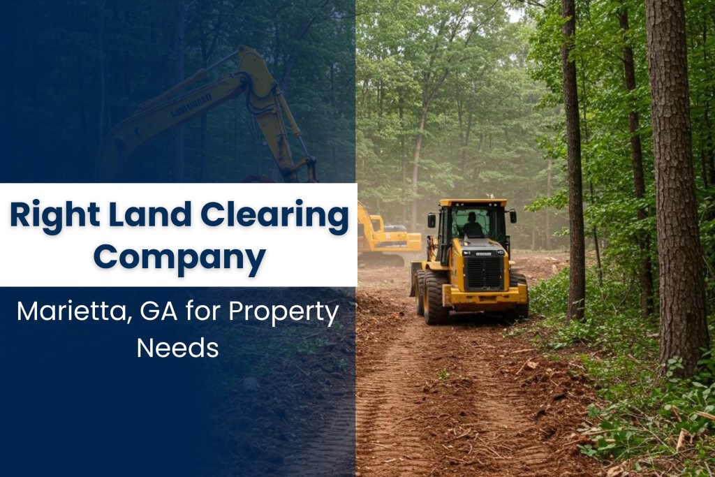 Right Land Clearing Company in Marietta, GA for Property Needs